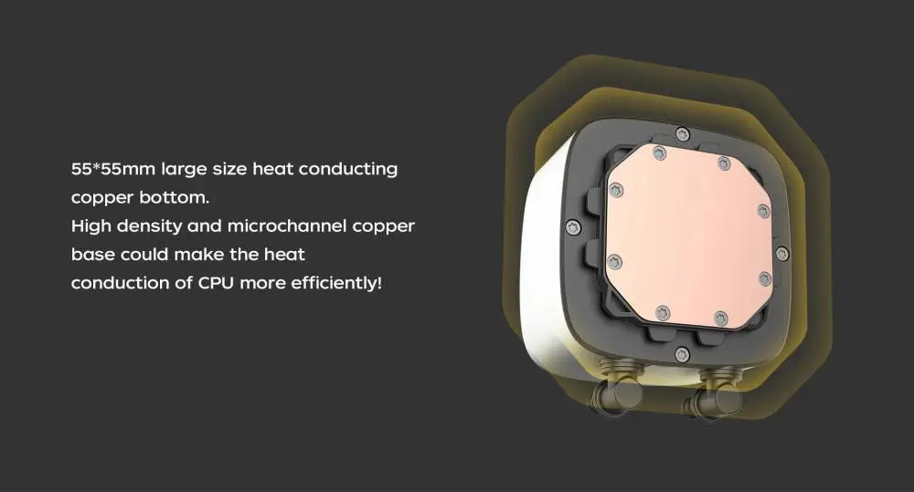 Водно охлаждане за процесор Geometric Future Eskimo 36 Black Water Cooling 