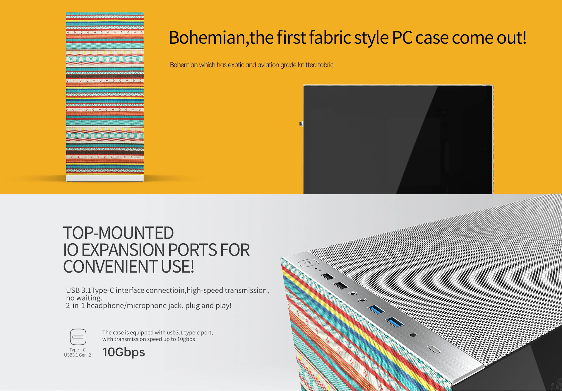 Корпус Geometric Future Model 8 Bohemia Case EATX