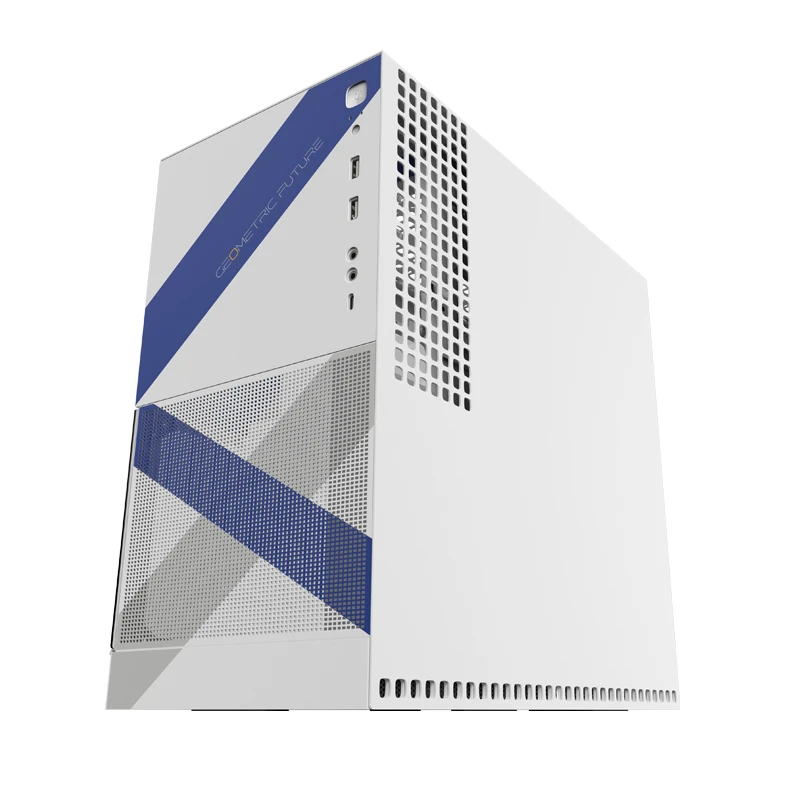 Кутия Geometric Future Model 4 Lancelot White Case EATX