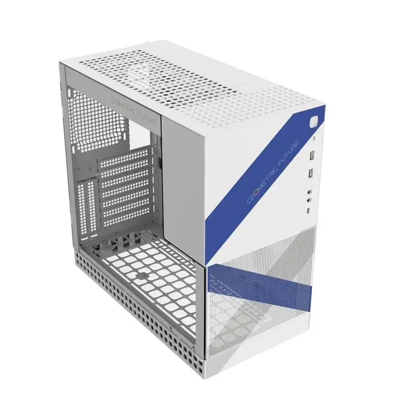 Кутия Geometric Future Model 4 Lancelot White Case EATX