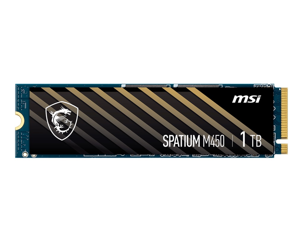 Диск SSD MSI SPATIUM M450 1TB M.2 2280 NVMe PCIe 4.0 - S78-440L980-P83