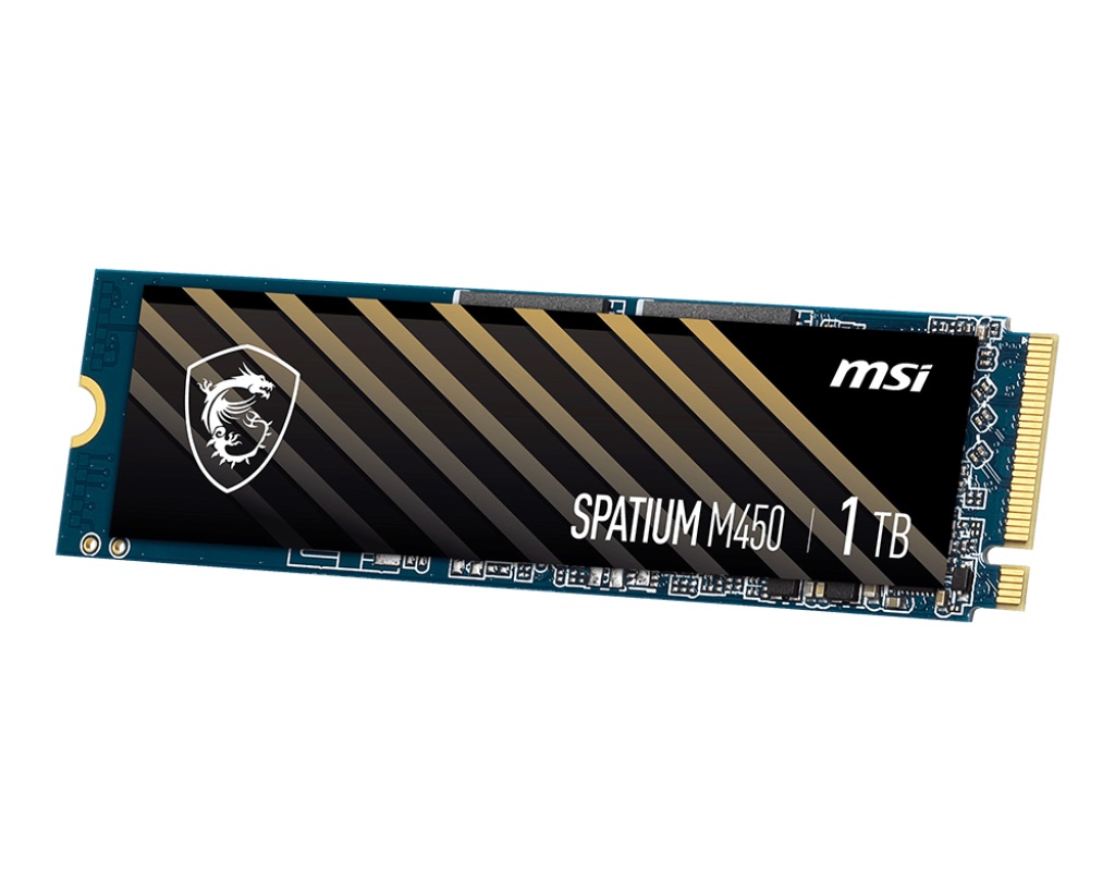 Диск SSD MSI SPATIUM M450 1TB M.2 2280 NVMe PCIe 4.0 - S78-440L980-P83