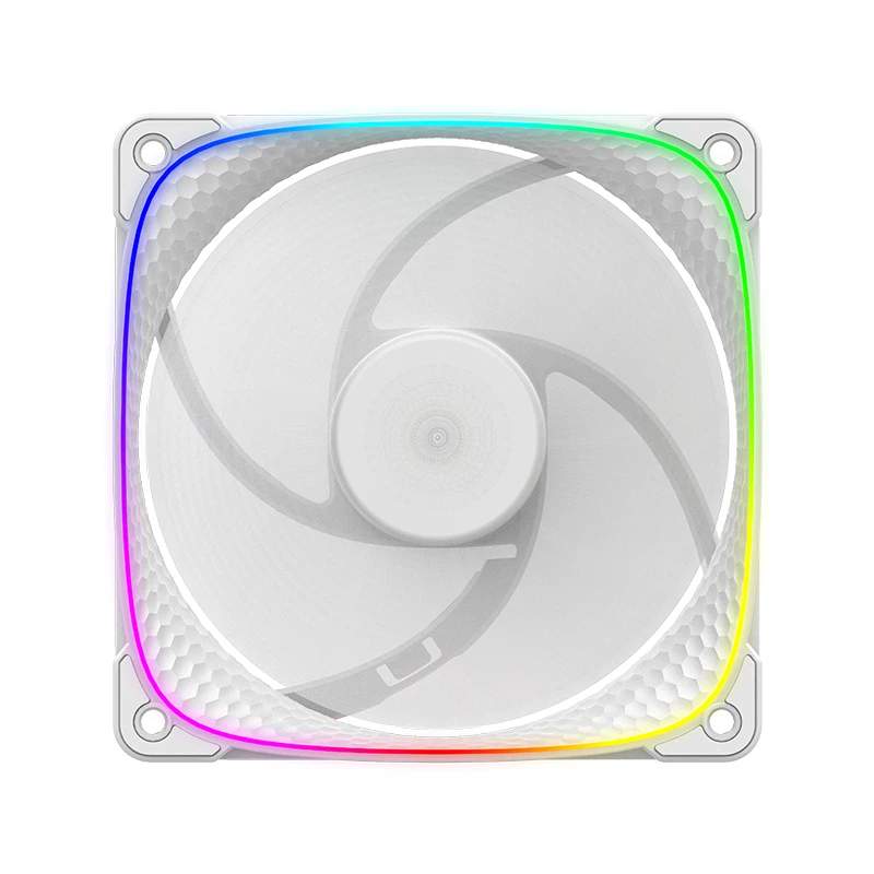 Вентилатор Geometric Future Squama 2503R REVERSE Fan 120mm ARGB White - 1F2503R112011