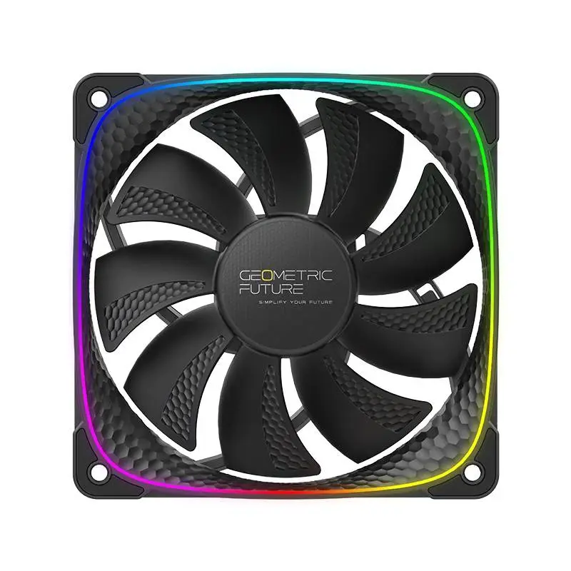 Вентилатор Geometric Future Squama 2503R REVERSE Fan 120mm ARGB Black - 1F2503R112001