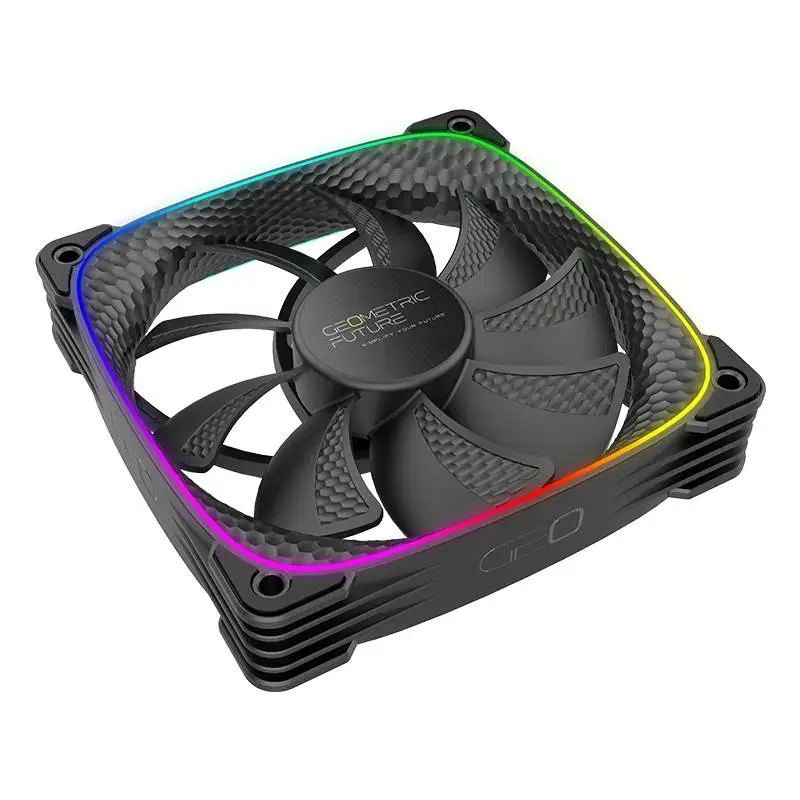 Вентилатор Geometric Future Squama 2503R REVERSE Fan 120mm ARGB Black - 1F2503R112001