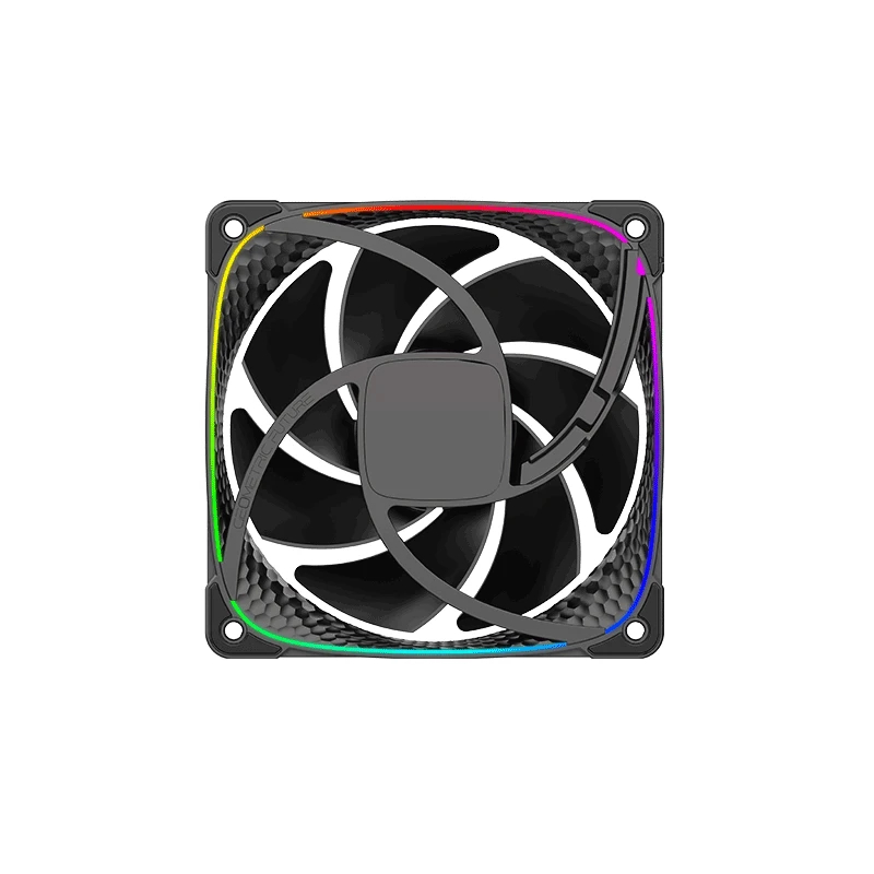 Вентилатори Geometric Future Squama 2503B Black Fan Pack 3-in-1 - 1F2503B312000   