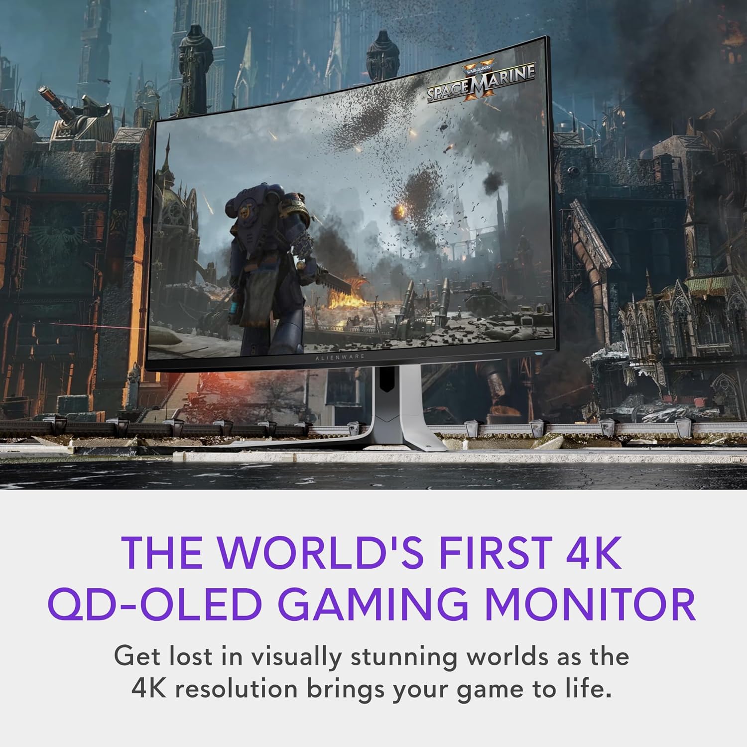 Monitor Dell Alienware AW3225QF 32", 4K QD-OLED, 3840x2160, 240Hz, 0.03ms, HDR, Dolby Vision, HDM 2.1, G-Sync, AMD FreeSync Premium