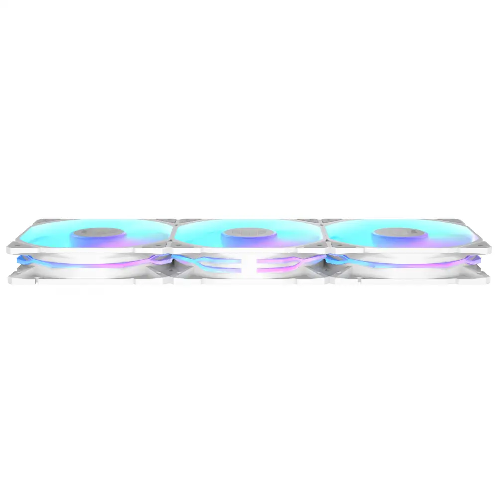 Вентилатори ASUS TUF GAMING TR120 ARGB Reverse WHITE EDITION 3pack