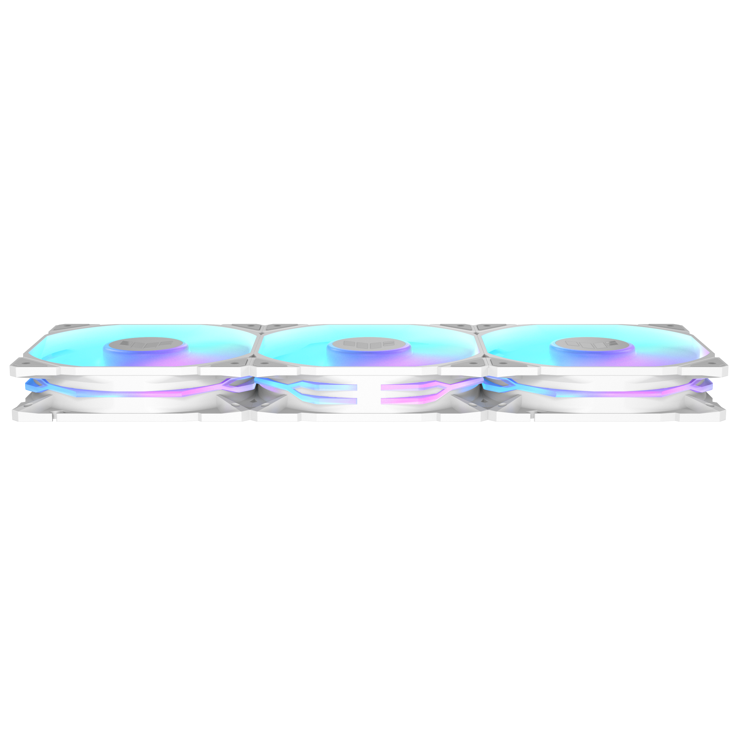 Вентилатори ASUS TUF GAMING TR120 ARGB Reverse WHITE EDITION 3pack