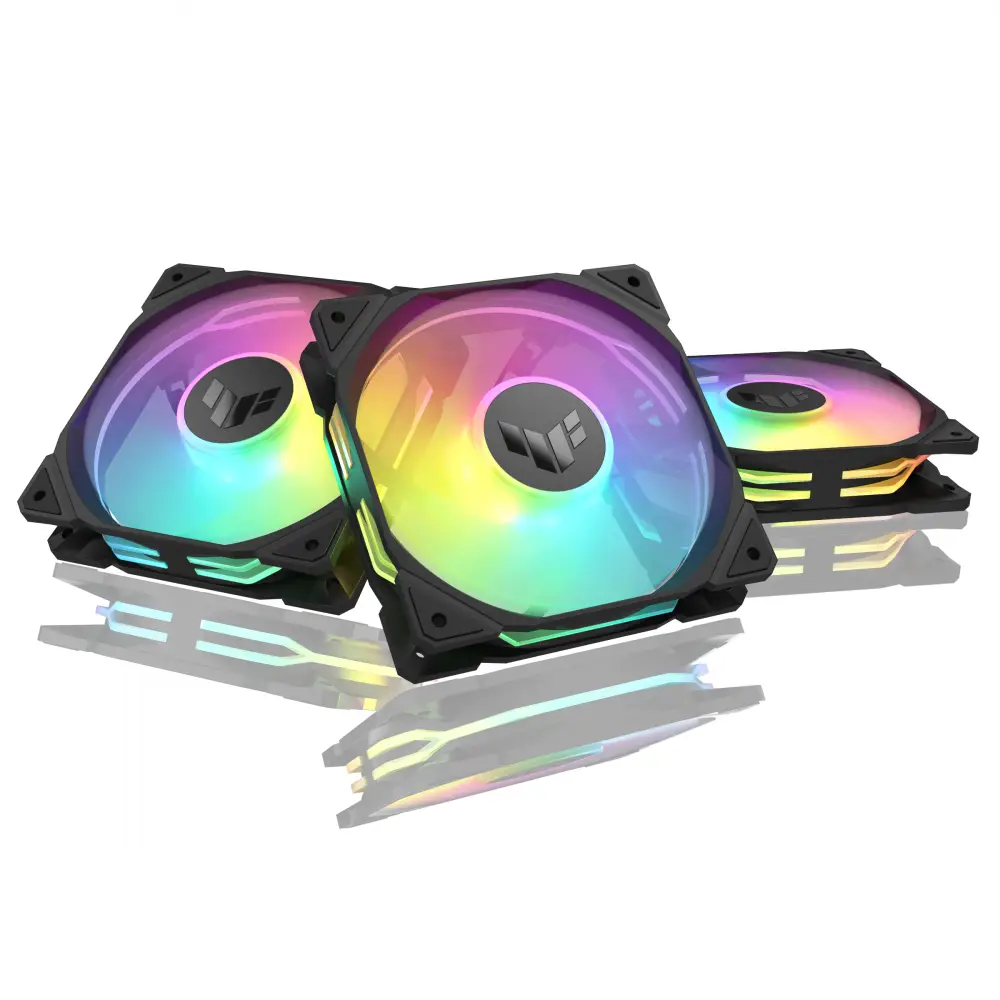 Вентилатори ASUS TUF GAMING TR120 ARGB Reverse Black 3pack