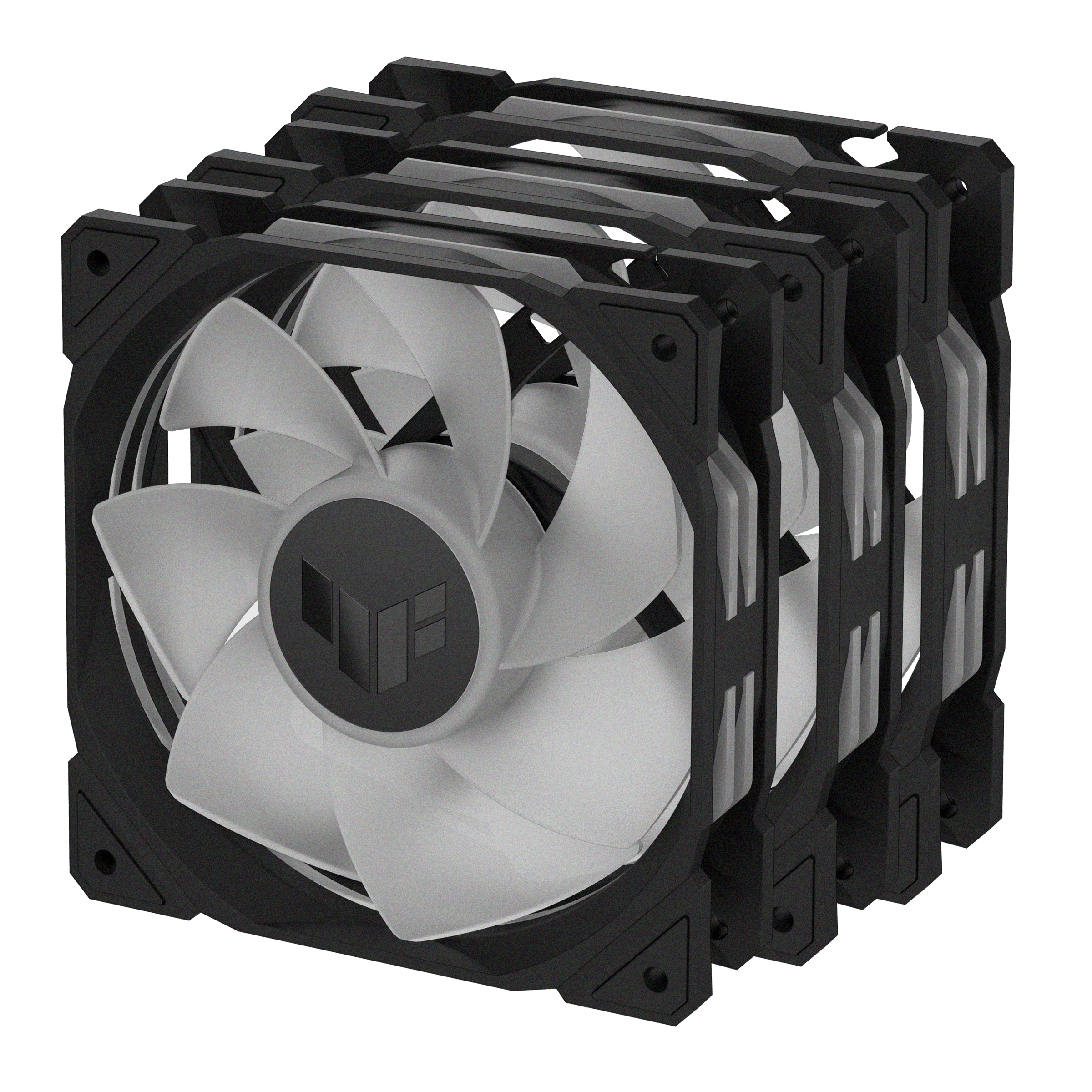 Вентилатори ASUS TUF GAMING TR120 ARGB Reverse Black 3pack