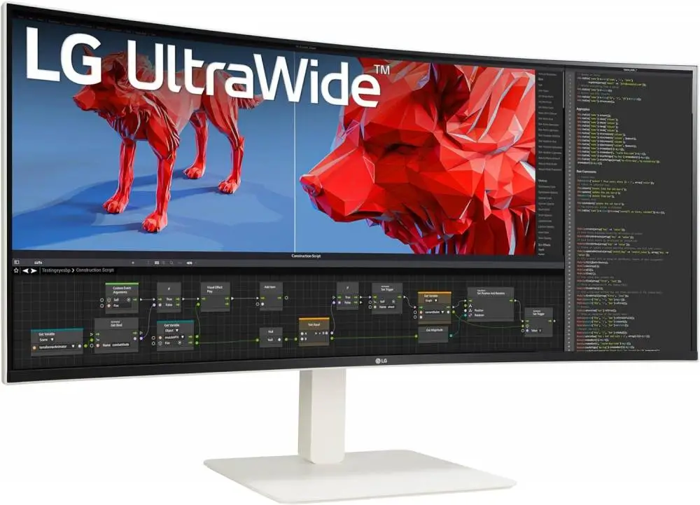 Монитор LG UltraWide 38WR85QC-W 38" IPS WQHD+(3840x1600), 144Hz, 1 ms, FreeSync Premium Pro, G-Sync Compatible