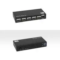 HDMI Сплитер ACT AC7831, 1 вход 4 изхода., 4K, Черен, Разопакован