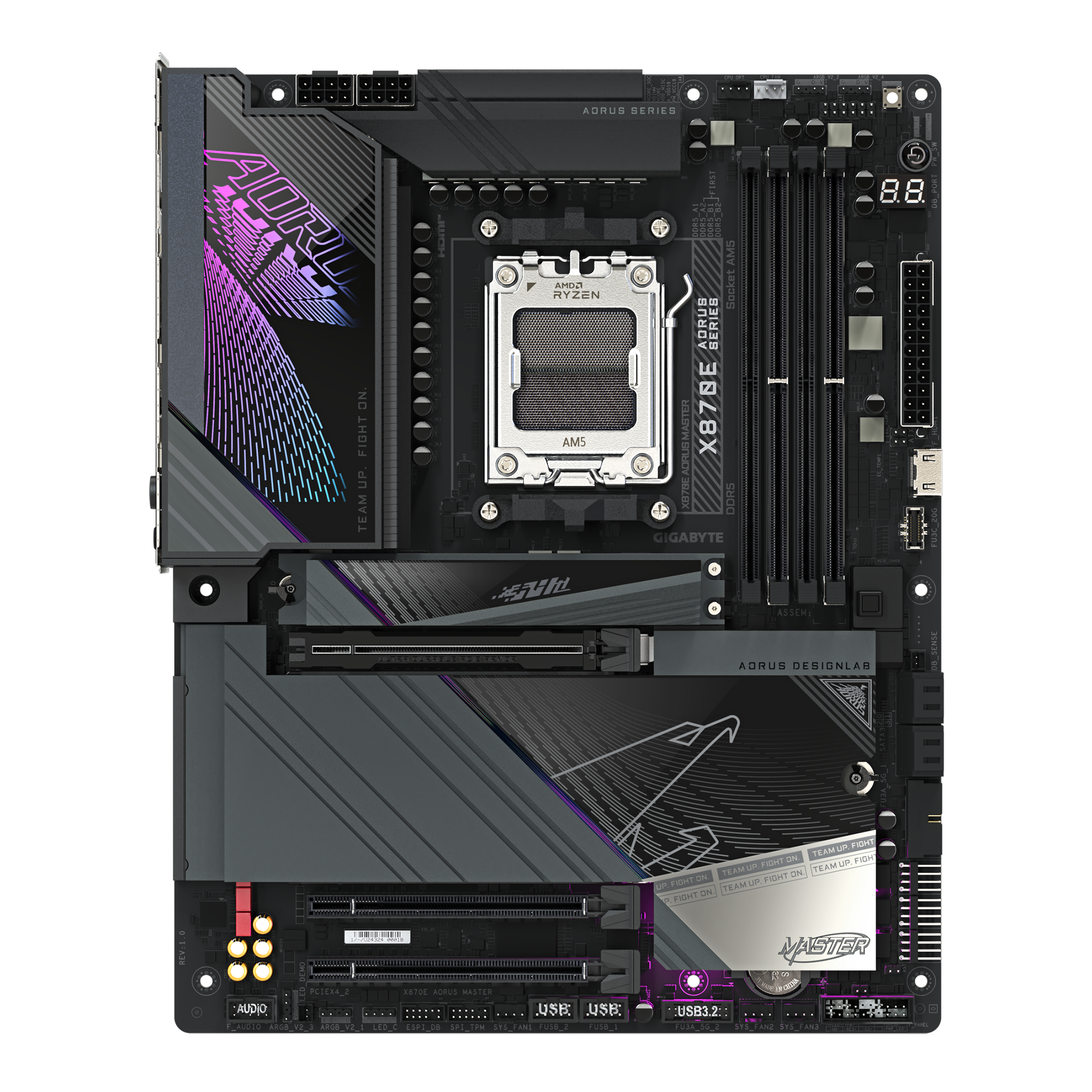 Дънна платка GIGABYTE X870E AORUS MASTER AM5