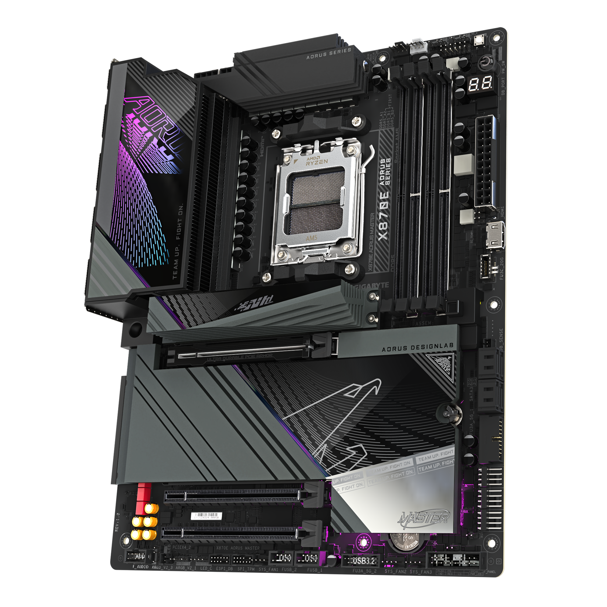Дънна платка GIGABYTE X870E AORUS MASTER AM5