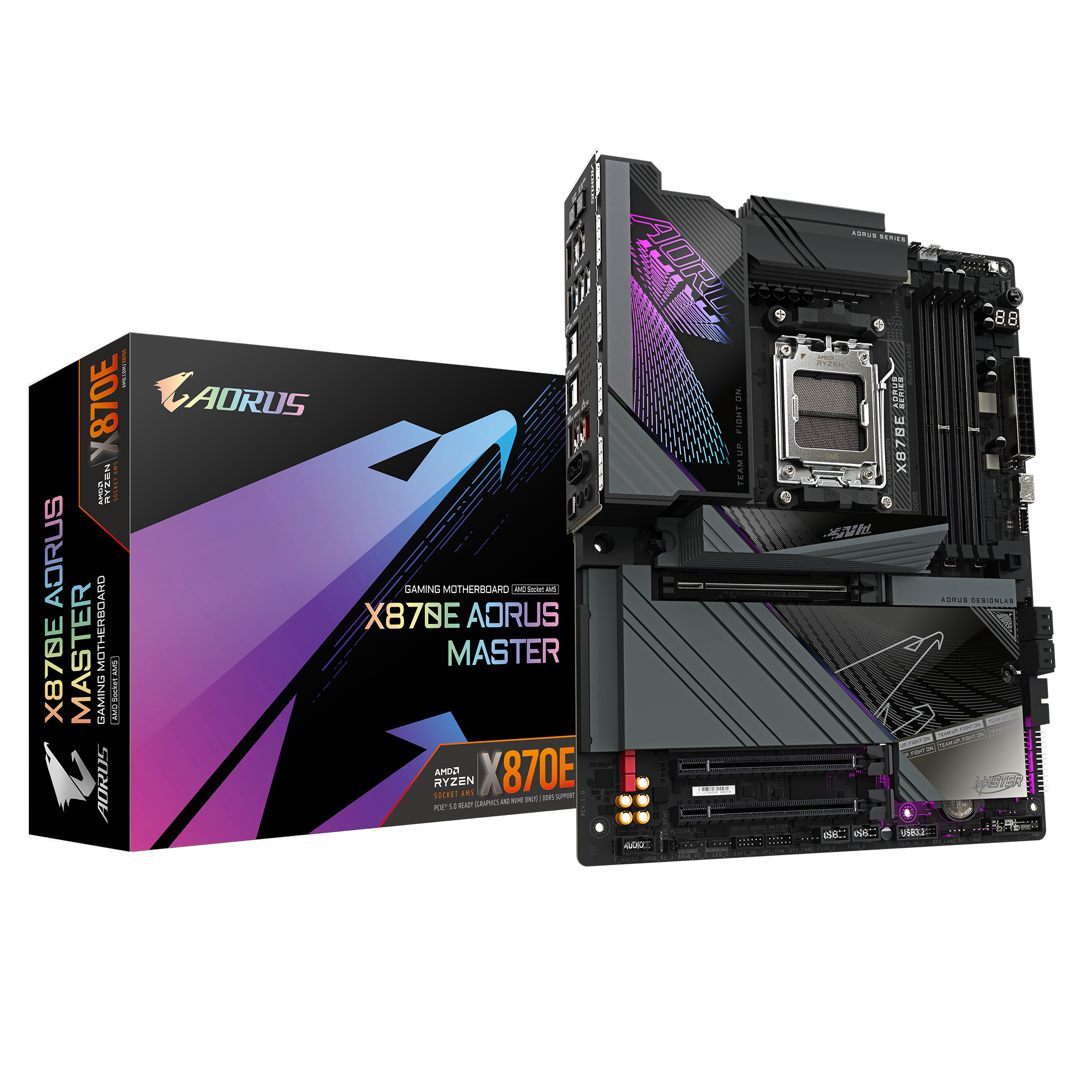 Дънна платка GIGABYTE X870E AORUS MASTER AM5