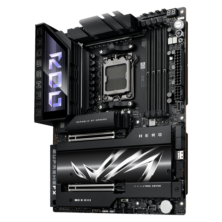 Дънна платка ASUS ROG CROSSHAIR X870E HERO WIFI AM5 DDR5