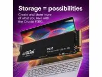 Диск SSD Crucial P310 500GB M.2 2280 NVMe PCIe Gen4x4 - CT500P310SSD8