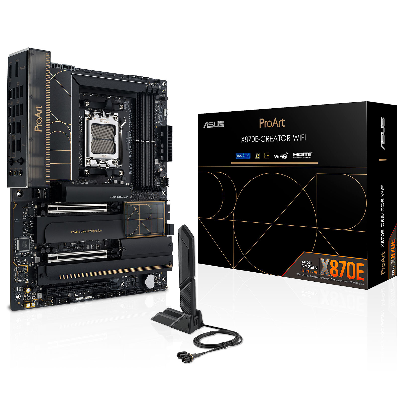 Дънна платка ASUS ProArt X870E-CREATOR WIFI AM5 DDR5