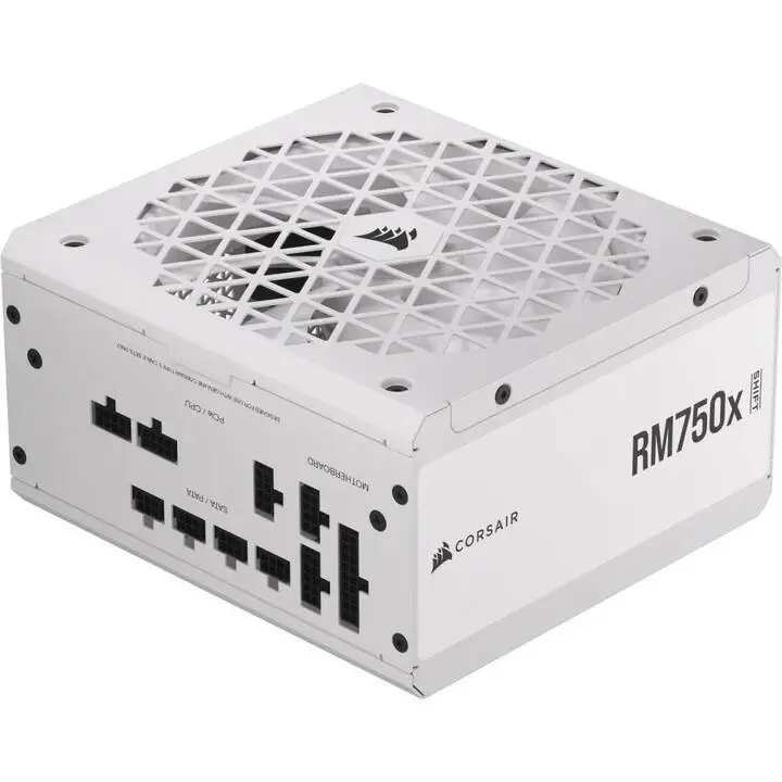 Захранване Corsair RM750x SHIFT 750W 80 Plus Gold ATX 3.1 PCIe 5.1 Fully Modular White PSU - CP-9020273-EU
