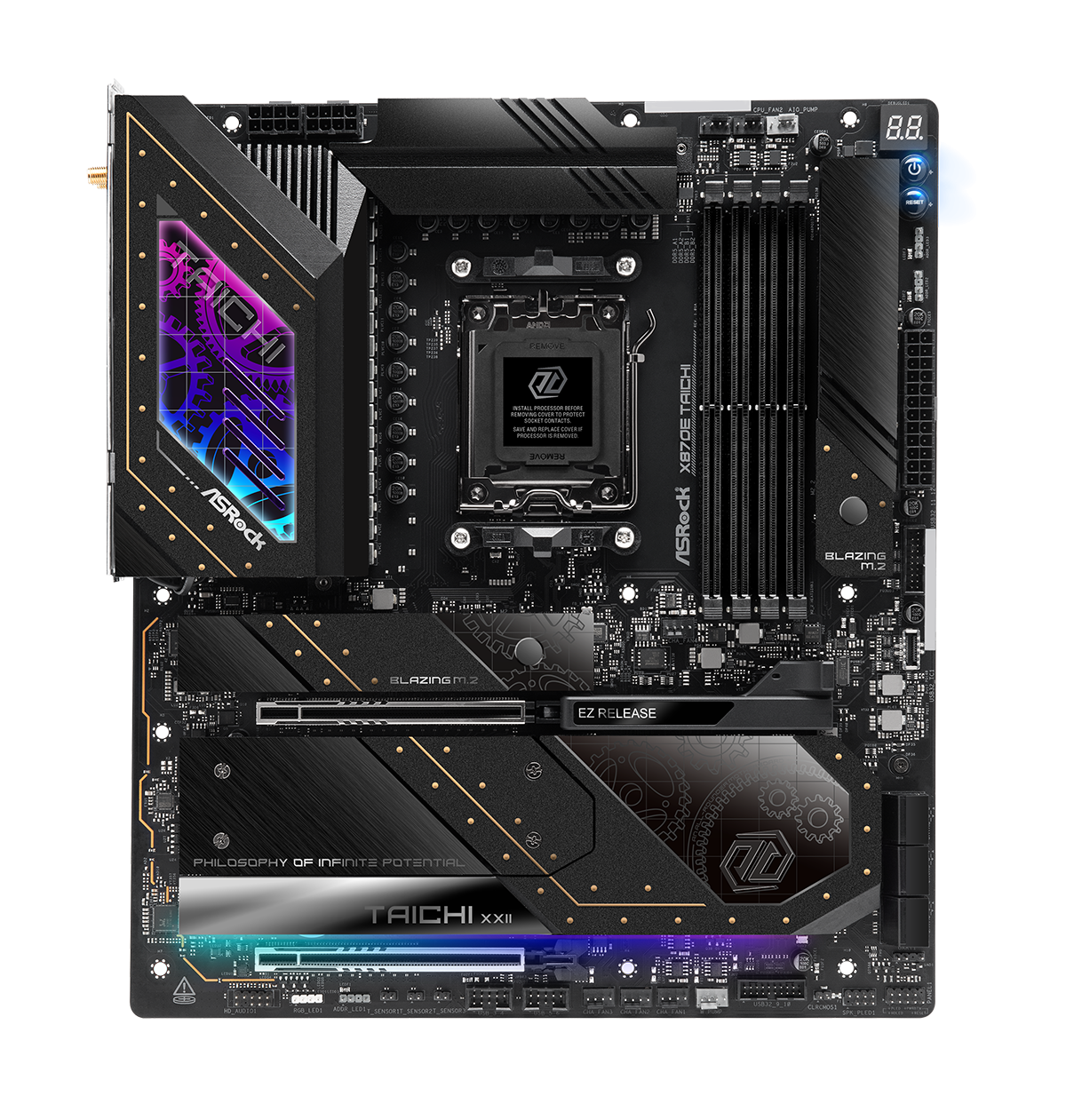 Дънна платка Asrock X870E TAICHI AM5