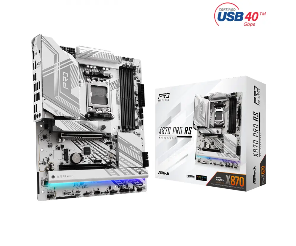 Дънна платка Asrock X870 PRO RS AM5