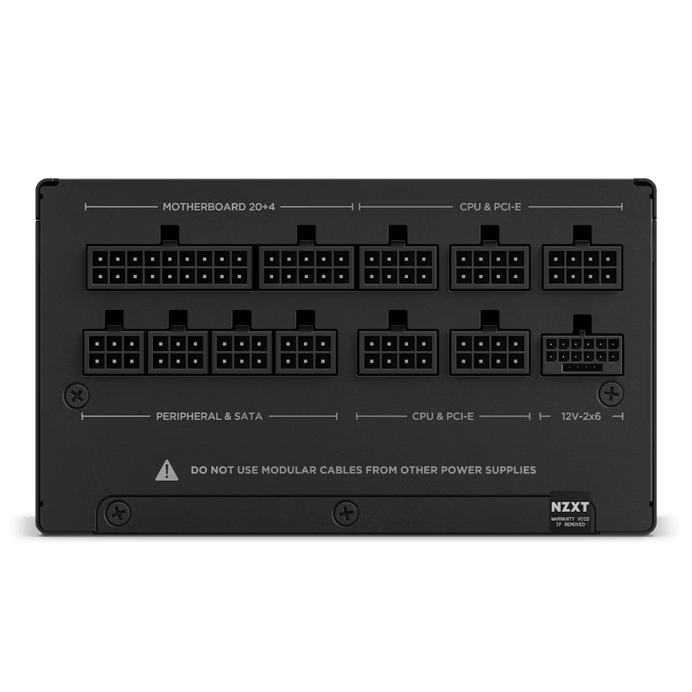 Захранване NZXT C850 850W 80 Plus Gold ATX 3.1 Fully Modular - PA-8G2BB-EU