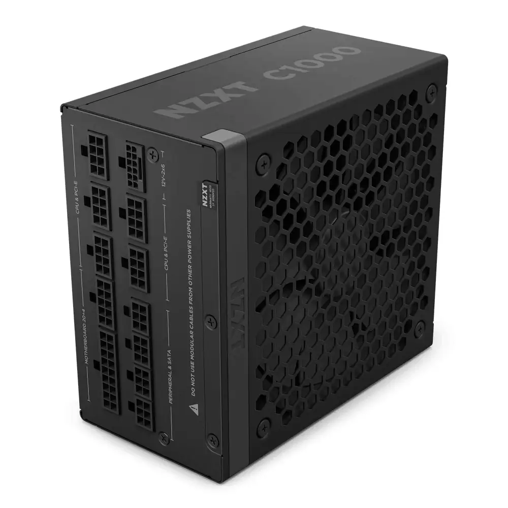 Захранване NZXT C1000 1000W 80 Plus Gold ATX 3.1 Fully Modular - PA-0G2BB-EU
