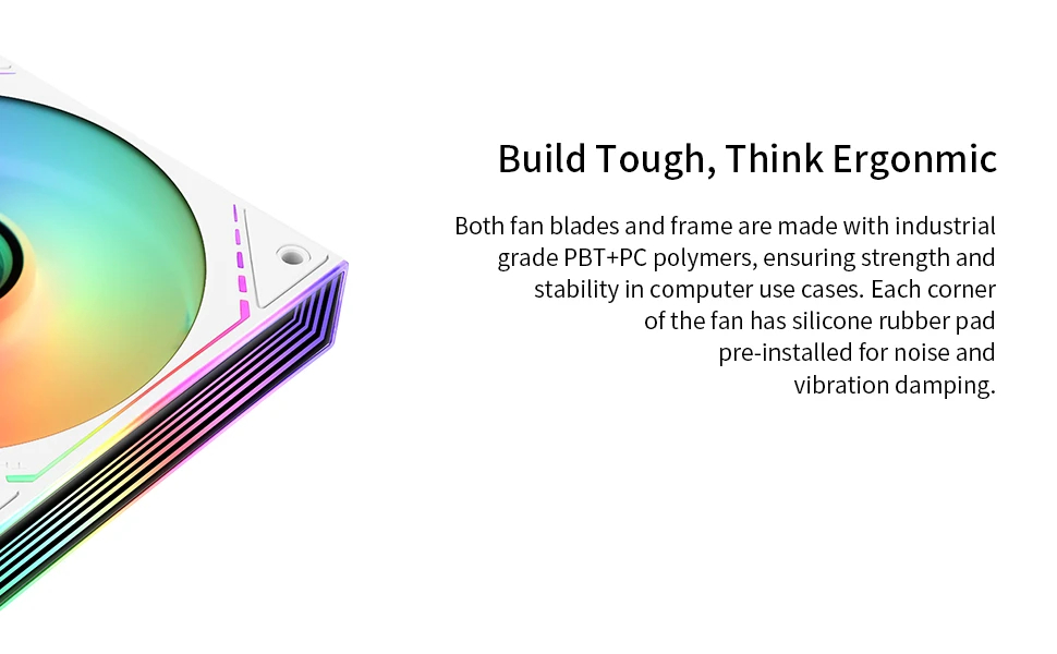 Вентилатор Thermalright TL-M12W-S Infinity Mirror aRGB Lighting White Fan 120mm