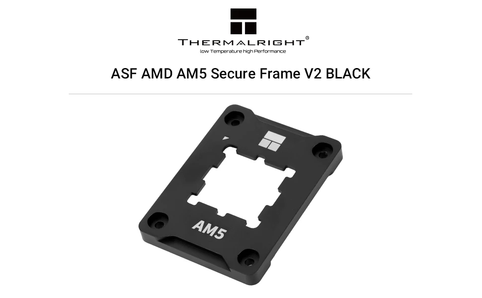 Монтажна рамка Thermalright Bending Correct Frame Mounting KIT - ASF AM5 BLACK V2
