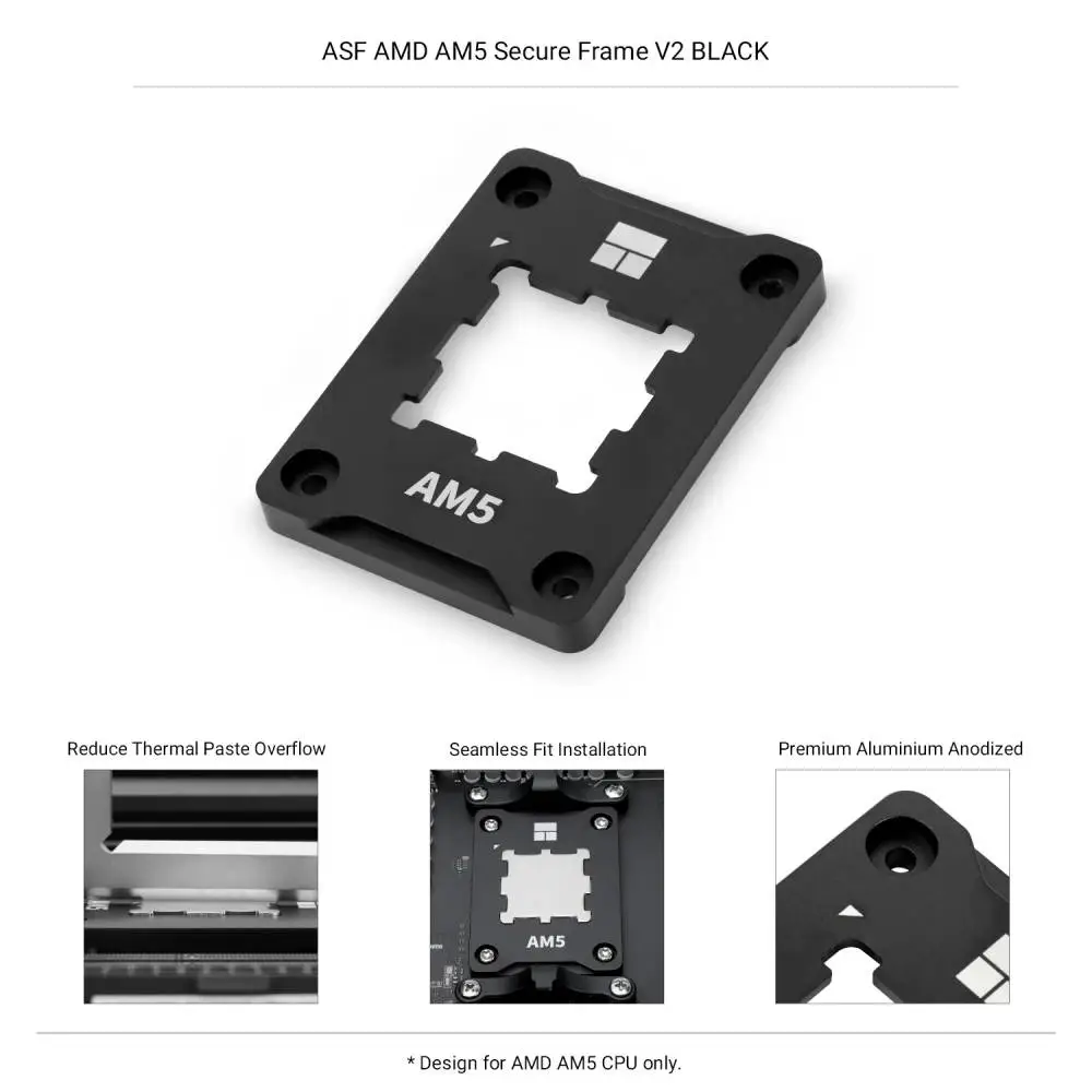 Монтажна рамка Thermalright Bending Correct Frame Mounting KIT - ASF AM5 BLACK V2