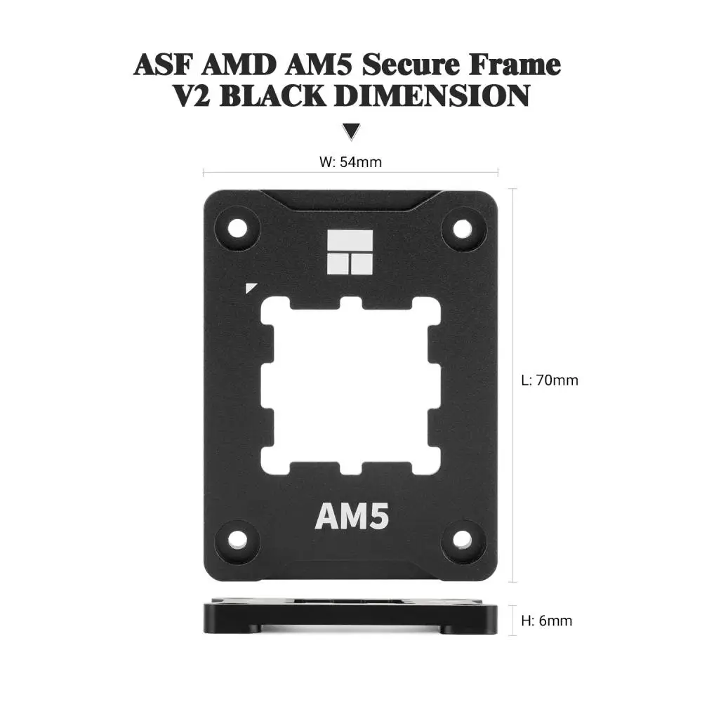 Монтажна рамка Thermalright Bending Correct Frame Mounting KIT - ASF AM5 BLACK V2