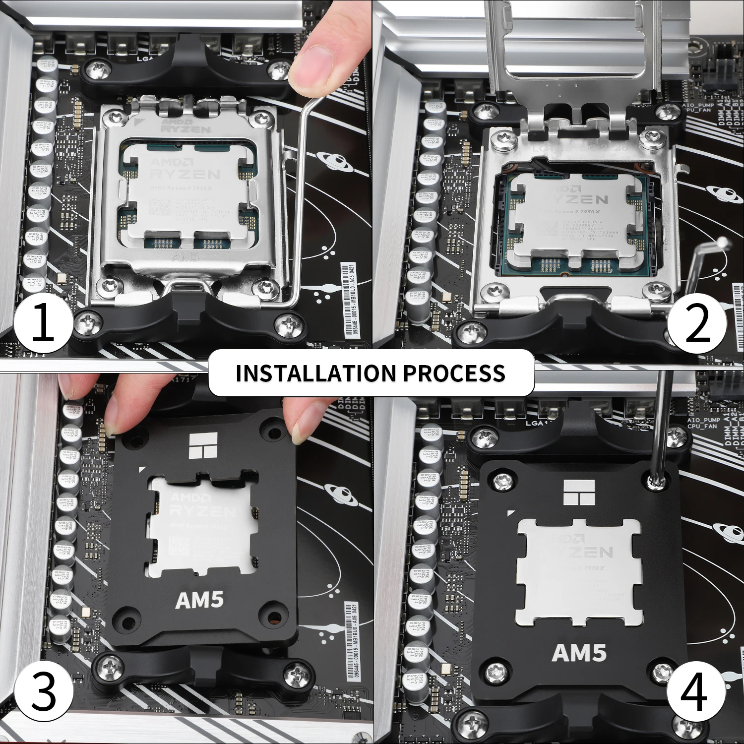 Монтажна рамка Thermalright Bending Correct Frame Mounting KIT - ASF AM5 BLACK V2