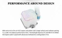 Водно охлаждане Thermalright Aqua Elite 360 White A-RGB V3 Water Cooling