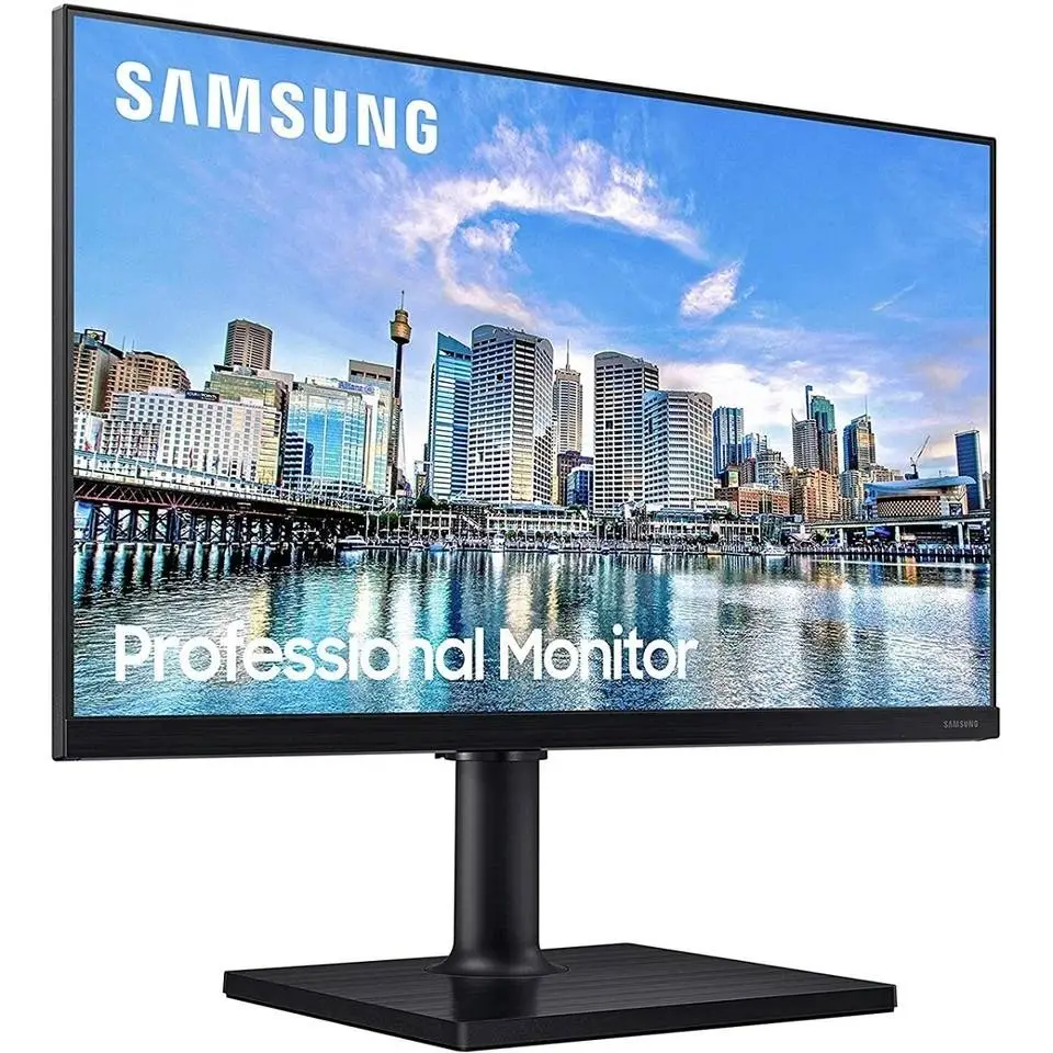 Монитор Samsung T45F LF24T450FQRXEN, 24", IPS, FHD 1920x1080, 5ms, 75Hz, HDMI, DP, USB