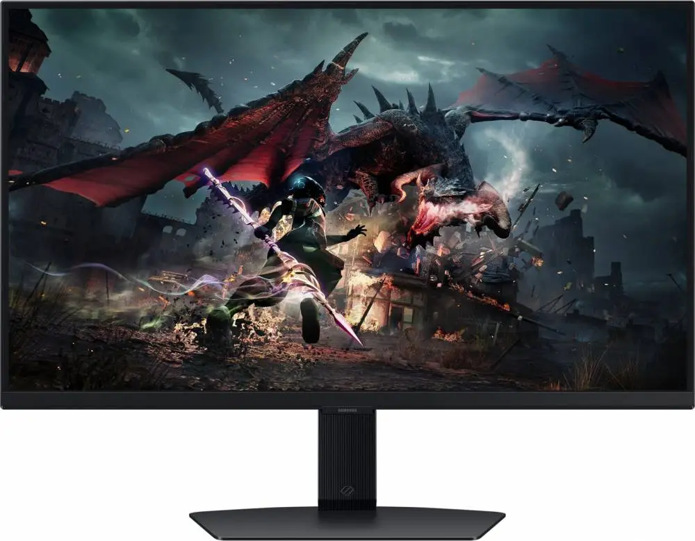 Монитор Samsung Odyssey G5 G50D LS27DG500EUXE, 27", IPS, QHD 2560x1440, 180Hz, 1ms, HDR, DP, HDMI, AMD FreeSync/G-Sync