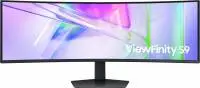 Монитор Samsung S49C950 LS49C950UAUXEN, 49", VA Curved 1000R, 5120x1440, 120Hz, 5ms, HDR400, HDMI, USB, DP, RJ45, KVM