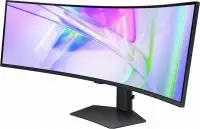 Монитор Samsung S49C950 LS49C950UAUXEN, 49", VA Curved 1000R, 5120x1440, 120Hz, 5ms, HDR400, HDMI, USB, DP, RJ45, KVM