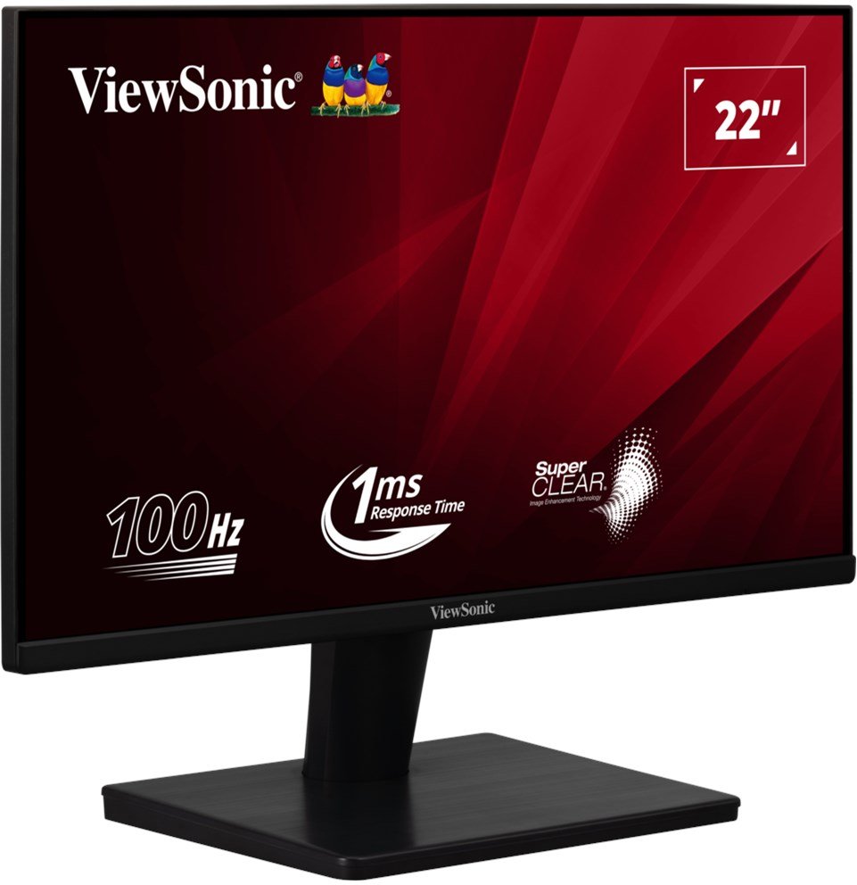 Монитор VIEWSONIC VA220-H 22" LED, VA, FHD 1920x1080, 100Hz, 1ms, HDMI, VGA