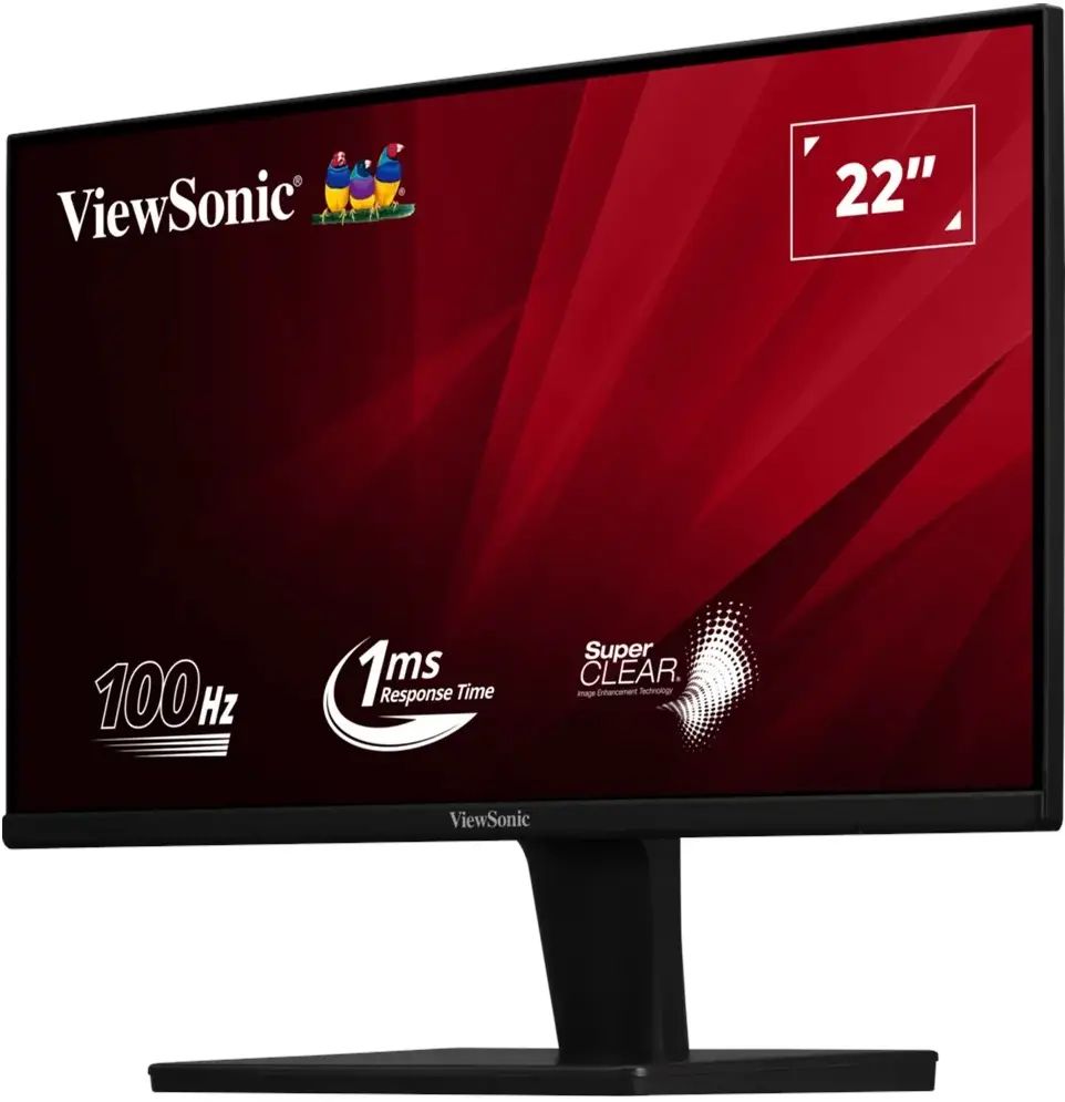 Монитор VIEWSONIC VA220-H 22" LED, VA, FHD 1920x1080, 100Hz, 1ms, HDMI, VGA