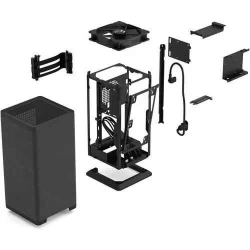 Boîtier Fractal Mood Black ITX - FD-C-MOD1N-02