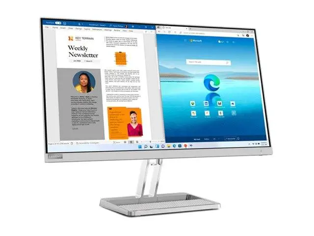 Монитор Lenovo L27i-4A 27" IPS, FHD 1920x1080, 100Hz, 1ms, HDMI, VGA, Speakers - 67BEKAC1EU