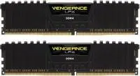 Памет Corsair Vengeance LPX 16GB (2x8GB) DDR4 3000MHz CL15 Black - CMK16GX4M2B3000C15
