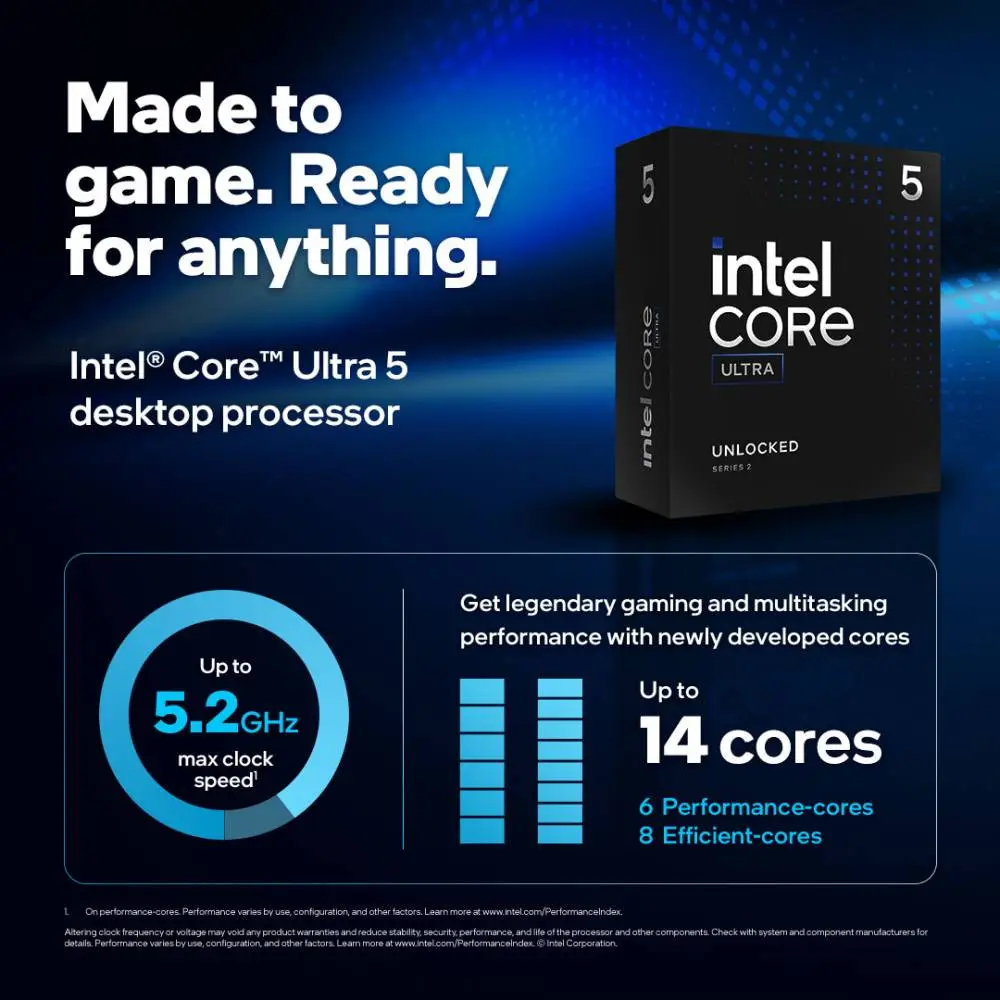 Процесор Intel Core Ultra 5 245K - BX80768245K