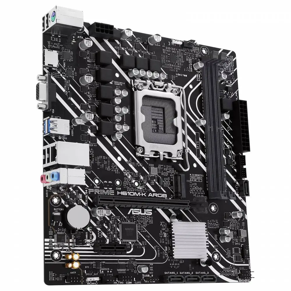 Motherboard ASUS PRIME H610M-K ARGB D5 LGA1700