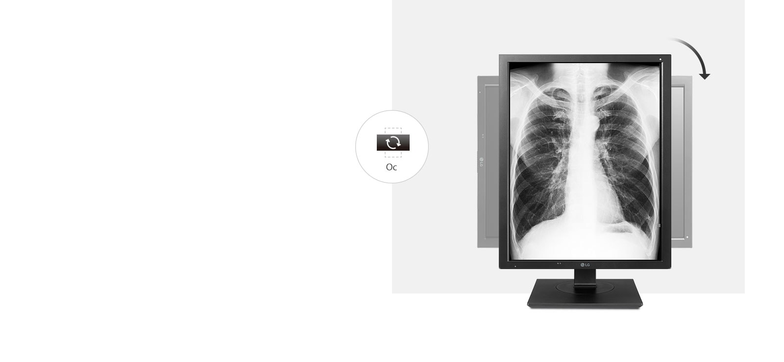 Монитор LG 21HK512D-B, 21.3", IPS, QXGA 2048x1536, 30ms, 1000cd/m2, DP, DVI-D, USB, Диагностичен монитор