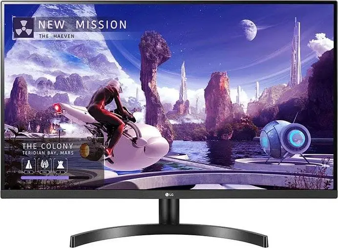 Монитор LG 32QN600P-B, 31.5", IPS, WQHD 2560x1440, 75Hz, 5ms, HDR10, HDMI, DP, AMD FreeSync