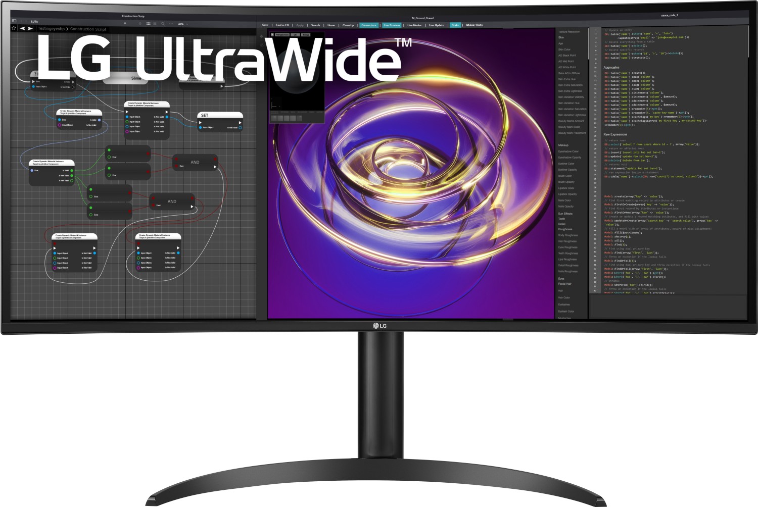 Монитор LG 34WP85CP-B, 34" Curved, IPS, QHD 3440x1440, 60Hz, 5ms, HDR10, USB Type-C