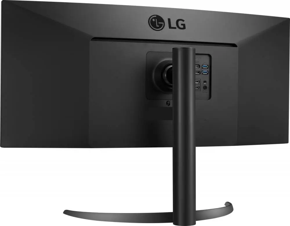 Монитор LG 34WP85CP-B, 34" Curved, IPS, QHD 3440x1440, 60Hz, 5ms, HDR10, USB Type-C