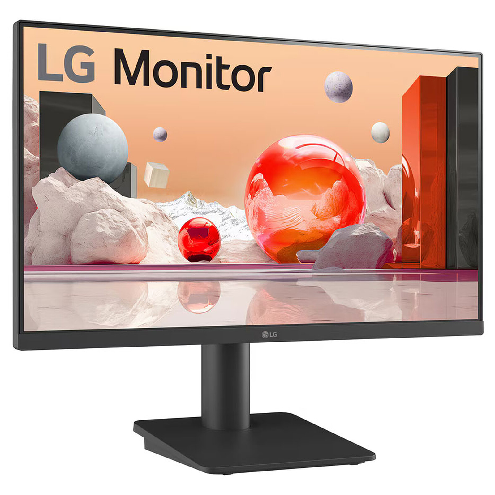Монитор LG 24MS550-B, 23.8", IPS, FHD 1920x1080, 100Hz, 5ms, HDMI, 2Wx2 Speaker